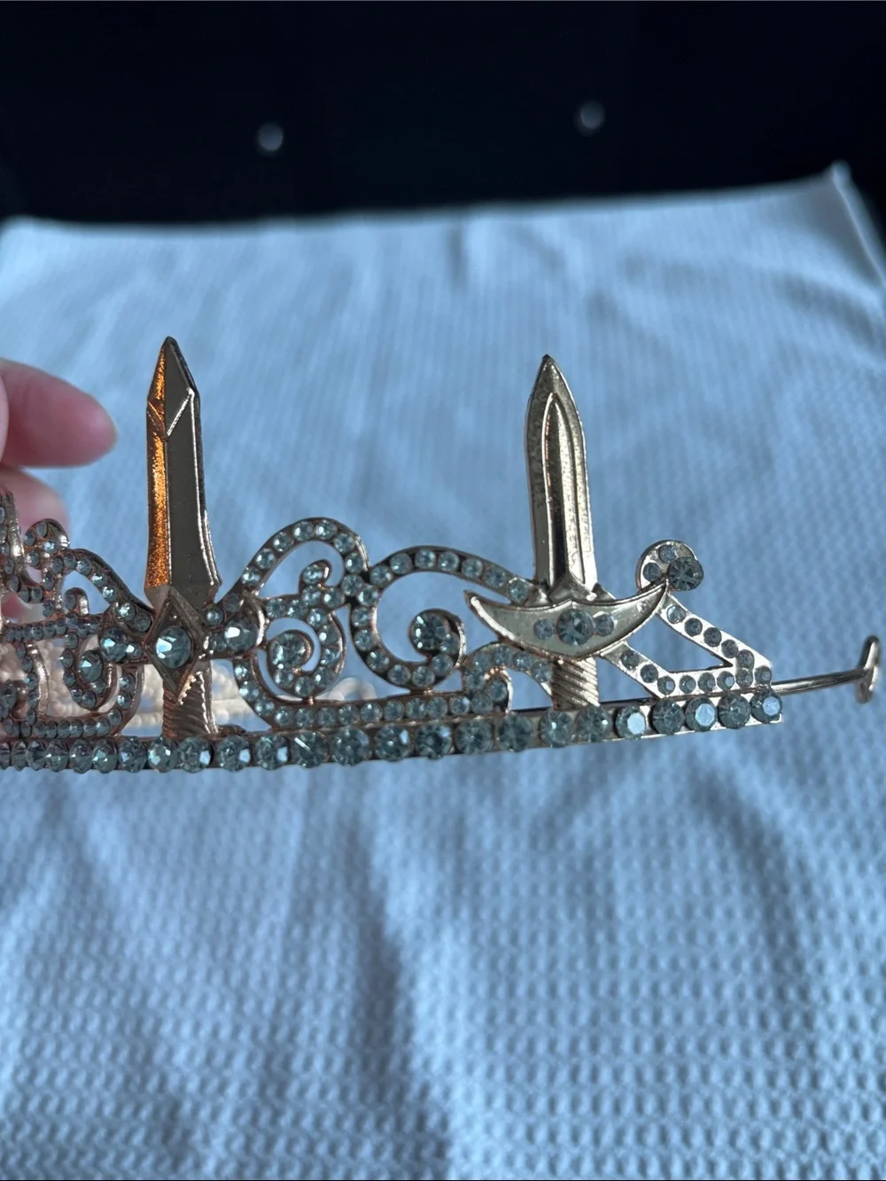 Bookish Box Rose Gold Tiara